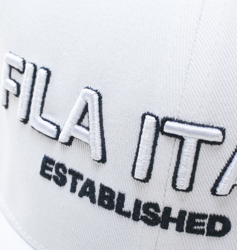 大きいサイズ メンズ FILA GOLF (フィラゴルフ) 柔らかツバツイルキャップ
                        フロント刺繍