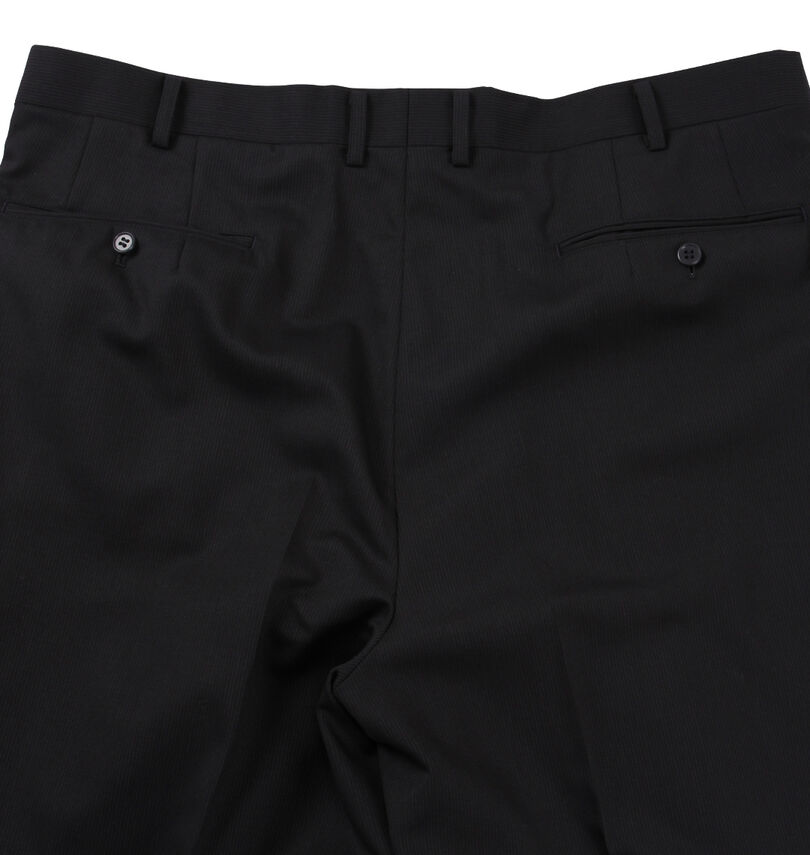 大きいサイズ メンズ  (マンチェス) シングル3ツ釦スーツ(2パンツ)
                        パンツバックスタイル