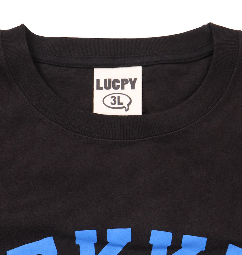 大きいサイズ メンズ LUCPY (ラクピー) 半袖Tシャツ+ミニ裏毛ハーフパンツ
