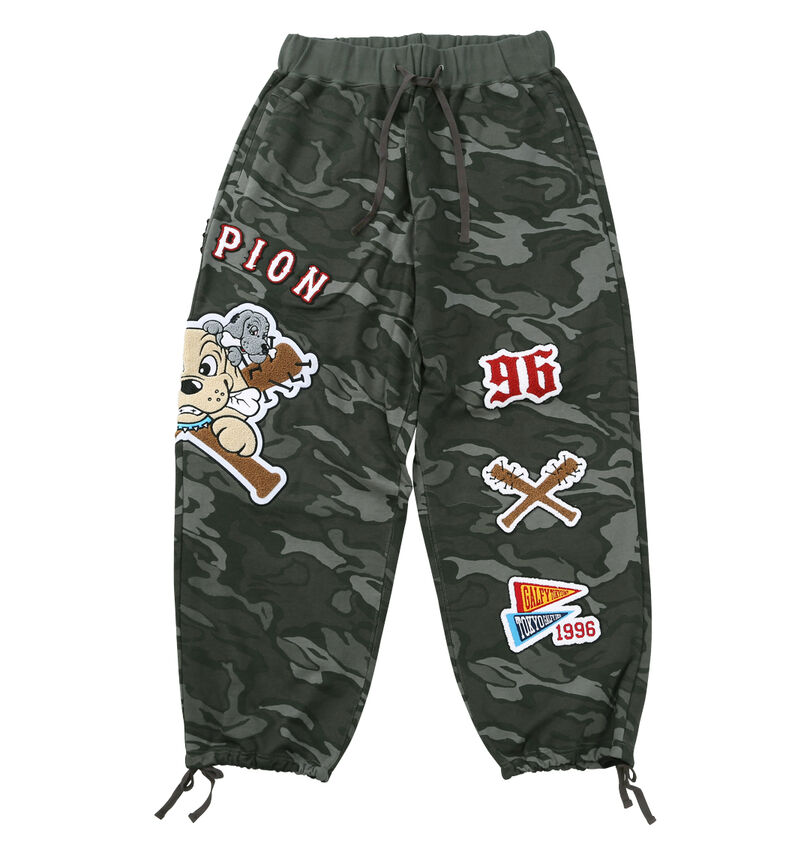 大きいサイズ メンズ GALFY (ガルフィ) 復活わんわん大学スウェットパンツ