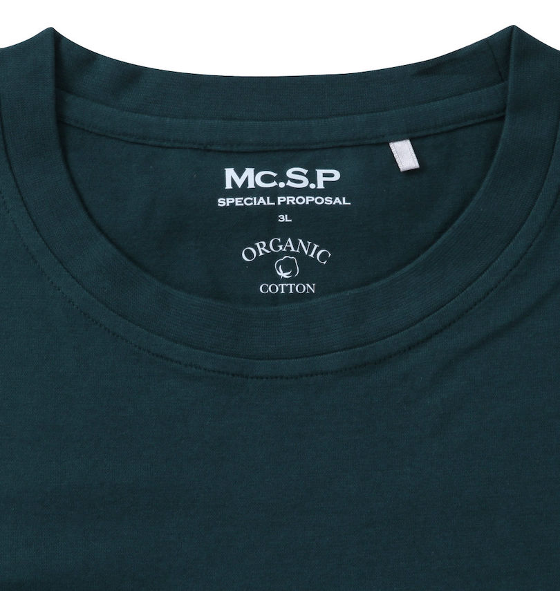大きいサイズ メンズ Mc.S.P (エムシーエスピー) クルーネック半袖Tシャツ