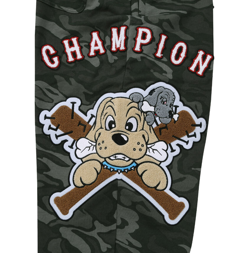 大きいサイズ メンズ GALFY (ガルフィ) 復活わんわん大学スウェットパンツ