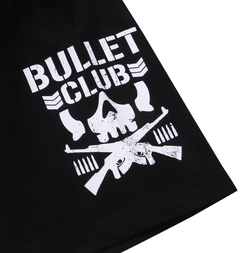 大きいサイズ メンズ 新日本プロレス (シンニホンプロレス) BULLET CLUB'22半袖Tシャツ 袖プリント