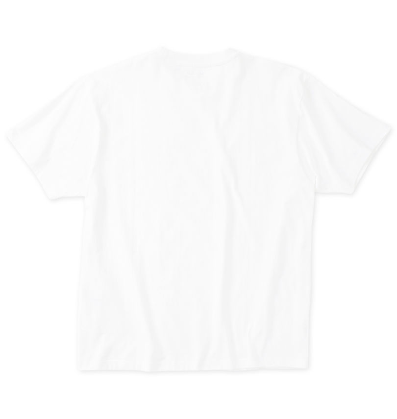 大きいサイズ メンズ Mc.S.P (エムシーエスピー) オーガニックコットンクルーネック半袖Tシャツ
                        バックスタイル