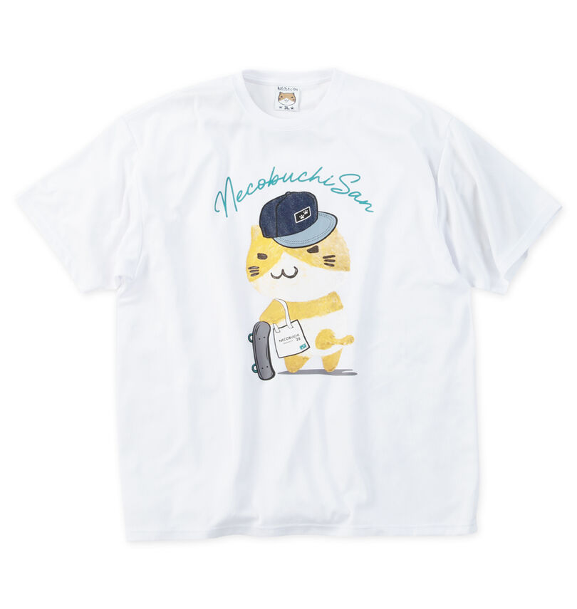 大きいサイズ メンズ NECOBUCHI-SAN (ネコブチサン) DRYハニカムメッシュ半袖Tシャツ
                        