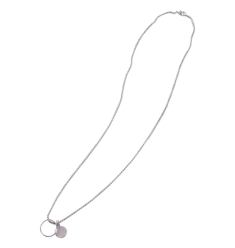 大きいサイズ メンズ Re:luxi (リラクシー) ポンチネックレス付長袖Tシャツ
                        