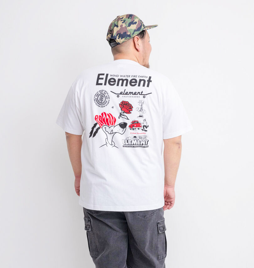 大きいサイズ メンズ ELEMENT (エレメント) AGE OF半袖Tシャツ
身長:178cm/バスト:120cm/着用サイズ:3L