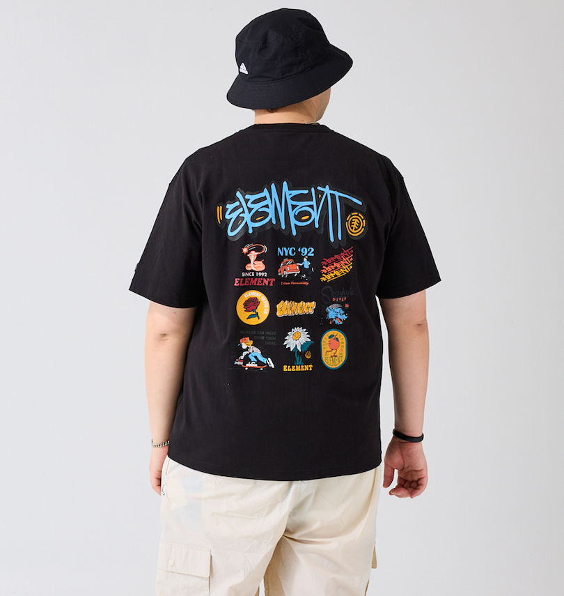 大きいサイズ メンズ ELEMENT (エレメント) 半袖Tシャツ
身長:182cm/バスト:123cm/着用サイズ:3L