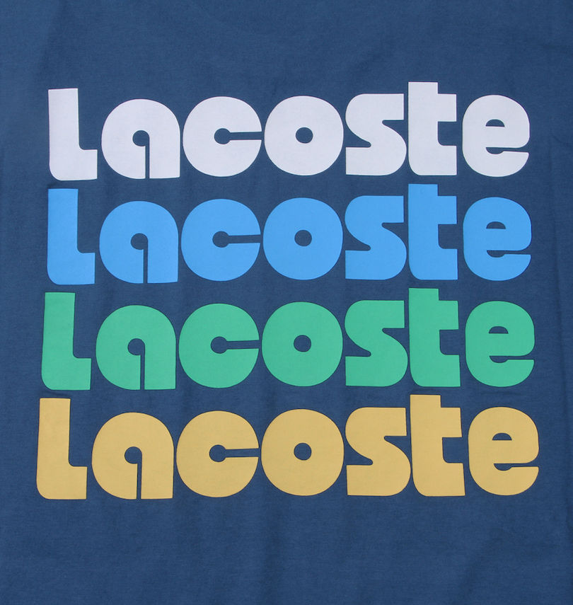 大きいサイズ メンズ LACOSTE (ラコステ) 半袖Tシャツ
                        バックプリント