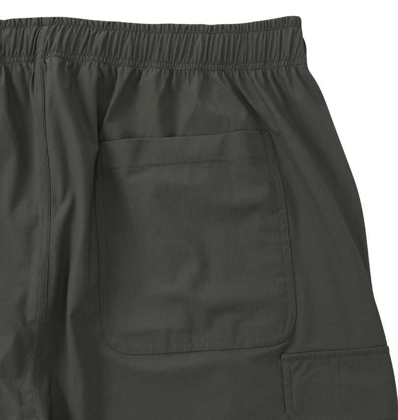 大きいサイズ メンズ ヒヤロン×OUTDOOR PRODUCTS (ヒヤロン×アウトドア プロダクツ) 接触冷感カーゴクロップドパンツ
バックポケット