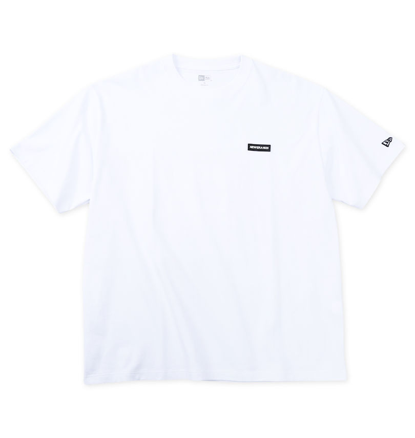 大きいサイズ メンズ NEW ERA (ニューエラ) ズームアップロゴ半袖Tシャツ
                        