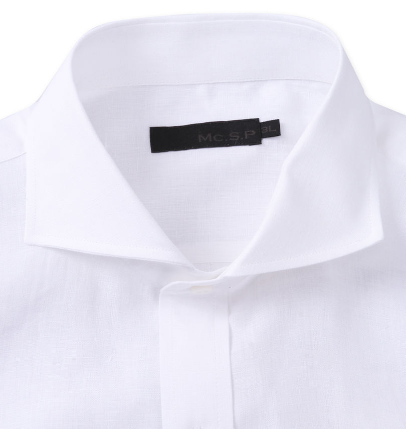 大きいサイズ メンズ Mc.S.P (エムシーエスピー) カッタウェイ長袖シャツ
                        