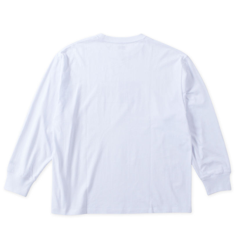 大きいサイズ メンズ NEW ERA (ニューエラ) ボックスロゴ長袖Tシャツ
                        バックスタイル