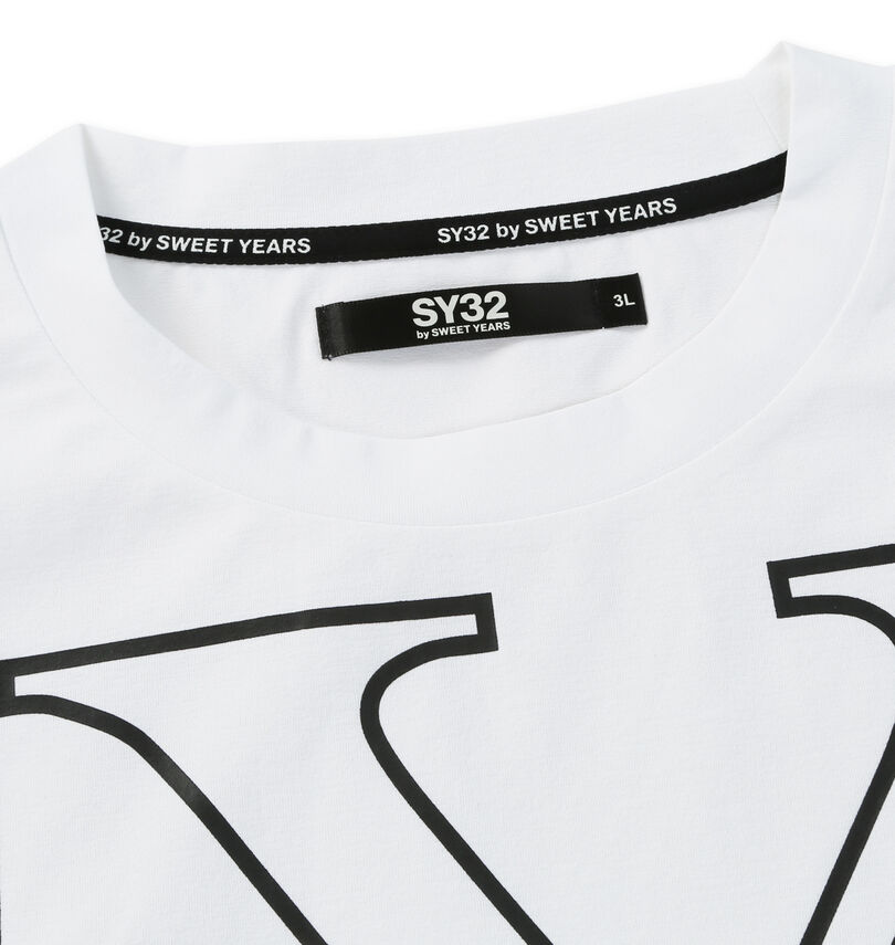 大きいサイズ メンズ SY32 by SWEET YEARS (エスワイサーティトゥバイスィートイヤーズ) ビッグロゴ半袖Tシャツ
                        