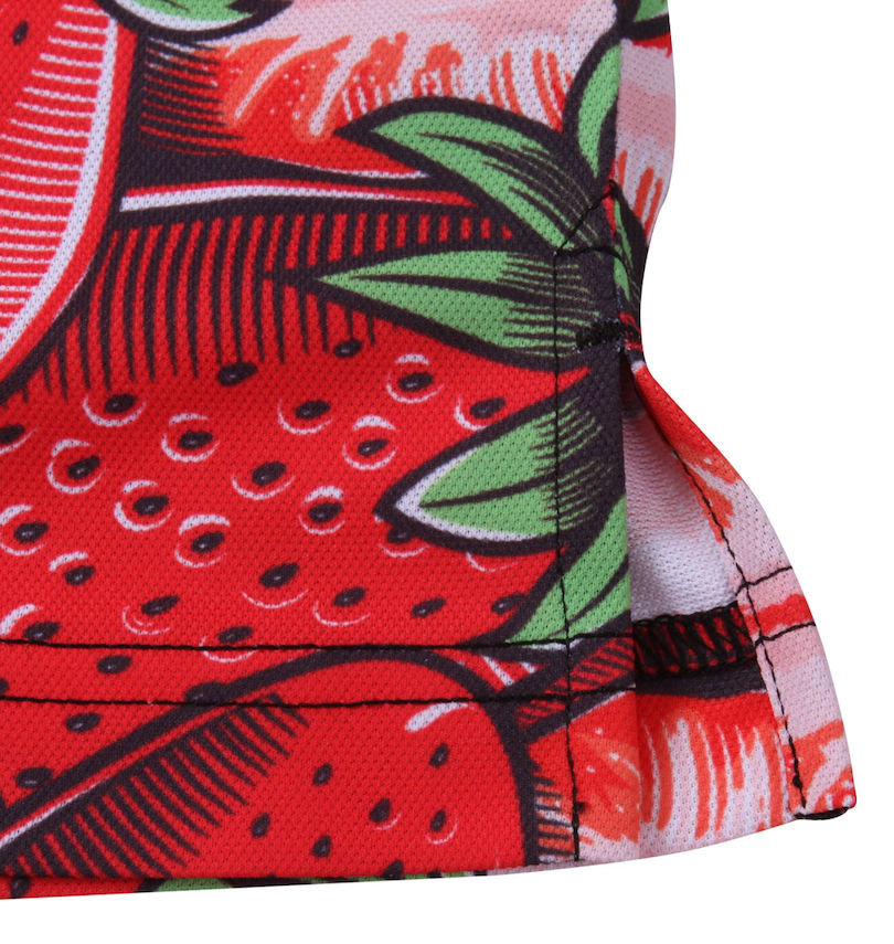 大きいサイズ メンズ LOUDMOUTH (ラウドマウス) 鹿の子柄半袖シャツ
                        裾サイドスリット