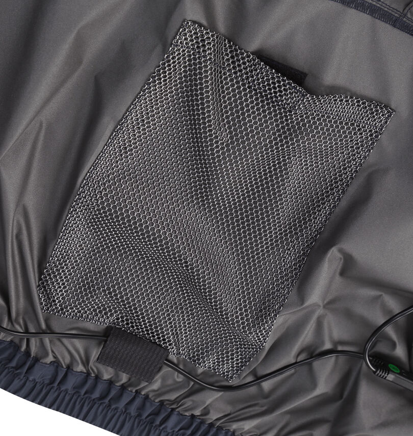 大きいサイズ メンズ PUMA WORKWEAR (プーマワークウェア) エアツイストファン装着用ベスト
内側の保冷剤ポケット
