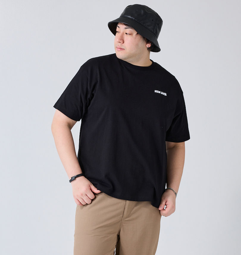 大きいサイズ メンズ ATC×NEW JACK (エーティーシー×ニュージャック) スケートボード柄天竺半袖Tシャツ
                        