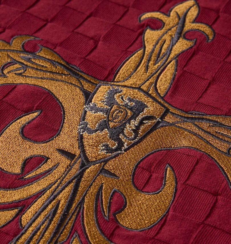 大きいサイズ メンズ GLADIATE (グラディエイト) 長袖VネックTシャツ
                        刺繍