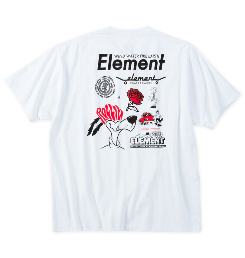 大きいサイズ メンズ ELEMENT (エレメント) AGE OF半袖Tシャツ
バックスタイル