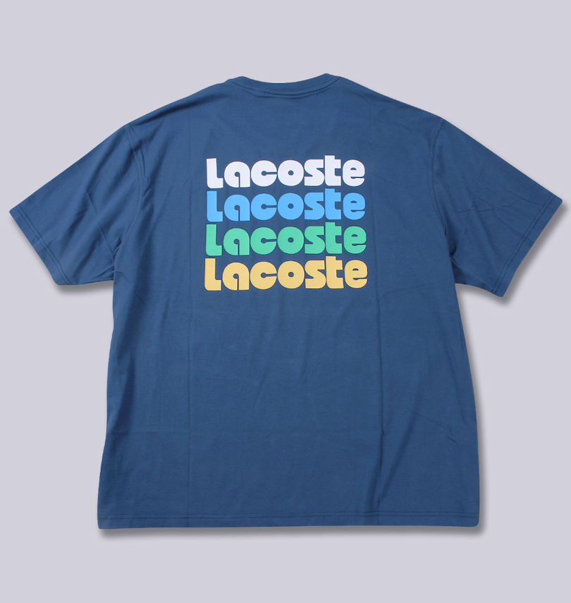 大きいサイズ メンズ LACOSTE (ラコステ) 半袖Tシャツ
                        バックスタイル
