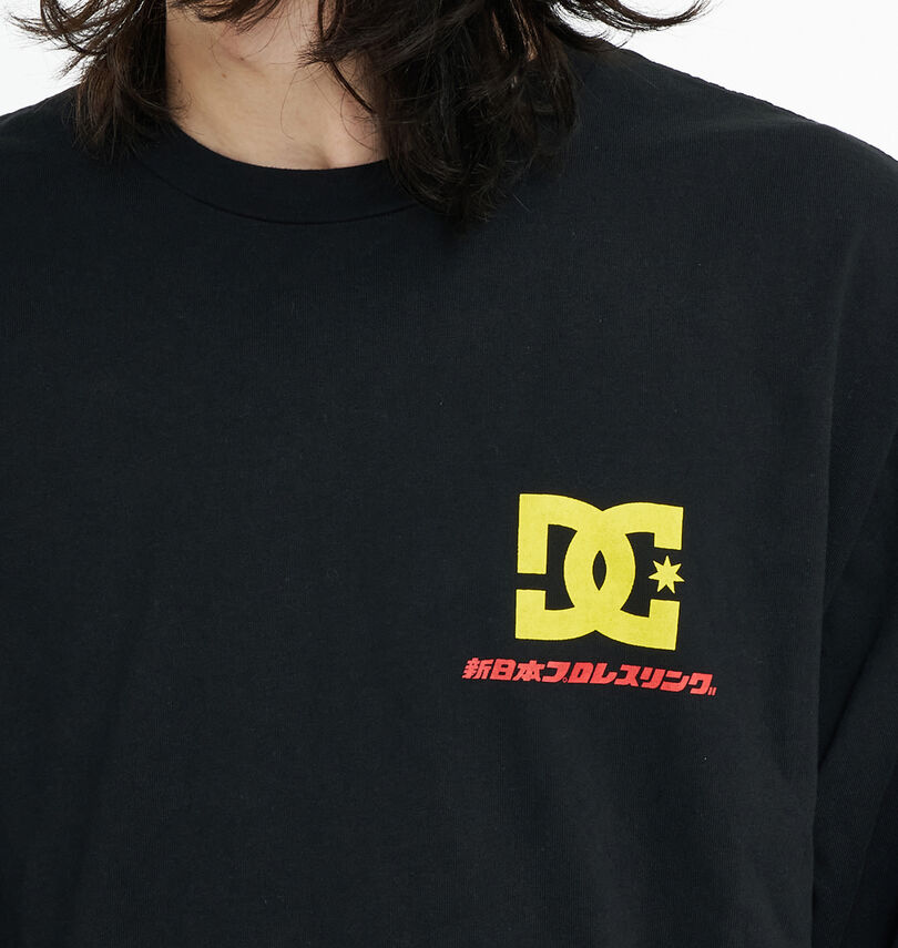 大きいサイズ メンズ DCSHOES×新日本プロレス (ディーシーシューズ×シンニホンプロレス) NJPW 長袖Tシャツ
                        