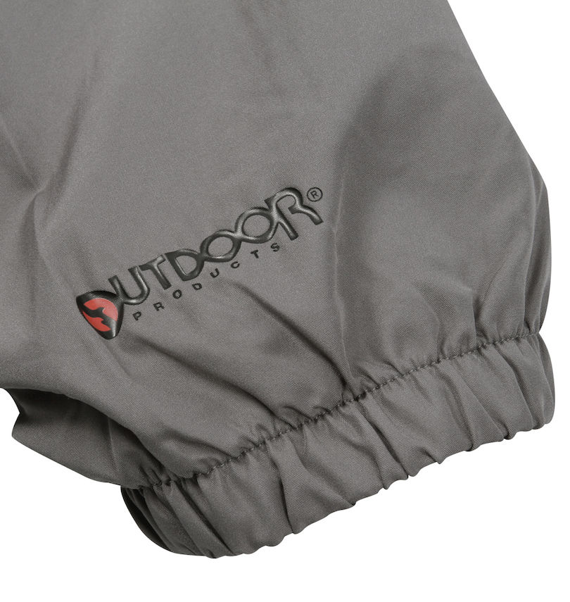 大きいサイズ メンズ OUTDOOR PRODUCTS (アウトドア プロダクツ) フルダルタフタ裏メッシュウインドブレーカー
                        袖口プリント