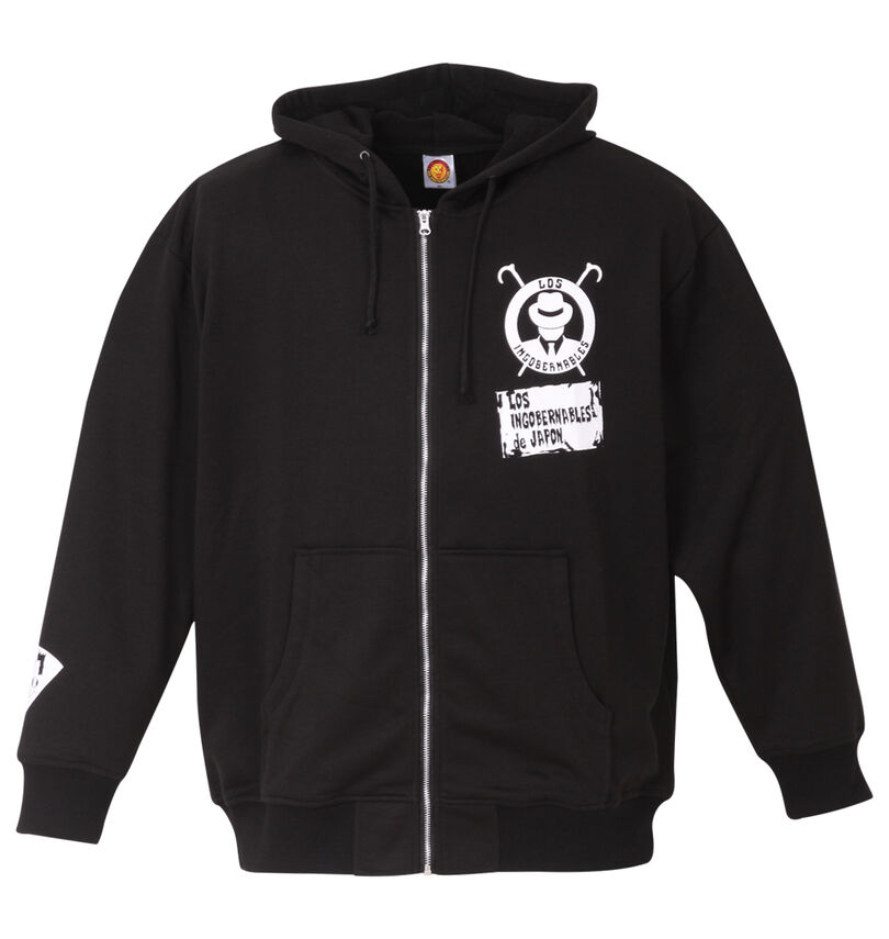 大きいサイズ メンズ 新日本プロレス (シンニホンプロレス) フルジップパーカー