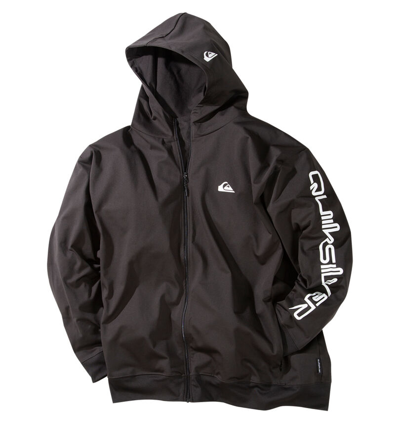大きいサイズ メンズ Quiksilver (クイックシルバー) OMNI MW長袖ラッシュガードジップパーカー