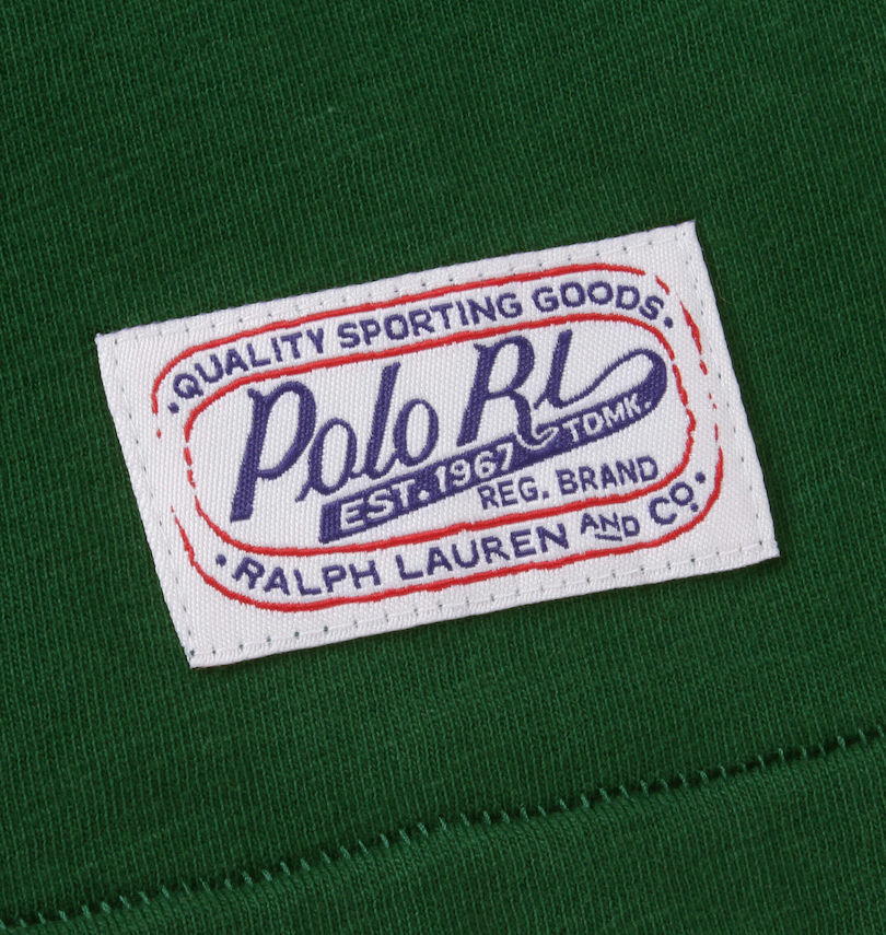 大きいサイズ メンズ RALPH LAUREN (ラルフローレン) 半袖Tシャツ 裾のロゴネーム