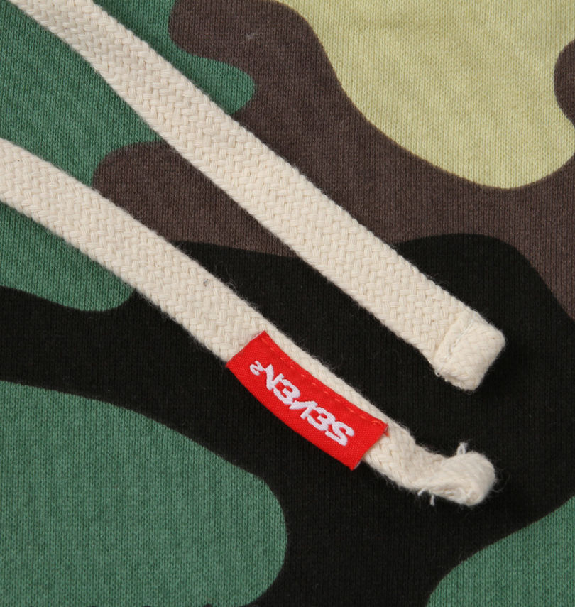 大きいサイズ メンズ SEVEN2 (セブンツー) 裏毛プルパーカー
                        