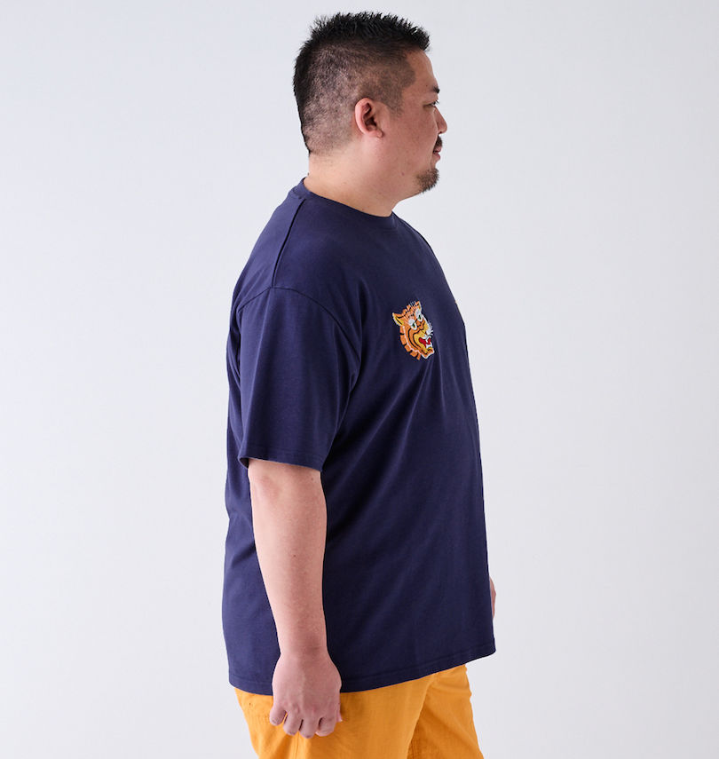 大きいサイズ メンズ YOIDORE (ヨイドレ) Betojan Style半袖Tシャツ 