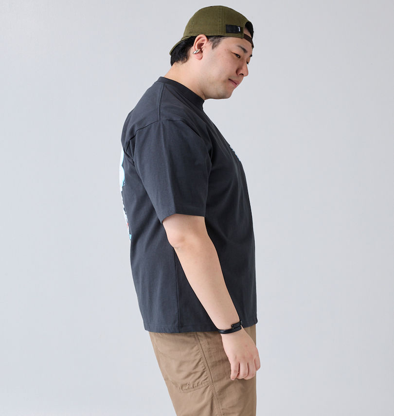 大きいサイズ メンズ BEN DAVIS (ベン デイビス) カーウォッシュ半袖Tシャツ 