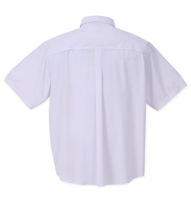 大きいサイズ メンズ 楽スマ (ラクスマ) 樽型半袖B.Dシャツ バックスタイル