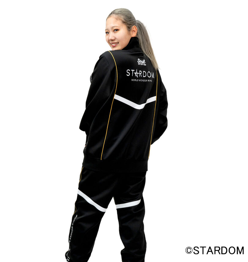 大きいサイズ メンズ STARDOM×SOUL SPORTS (スターダム×ソウルスポーツ) 団体長袖ジャージセット
                        