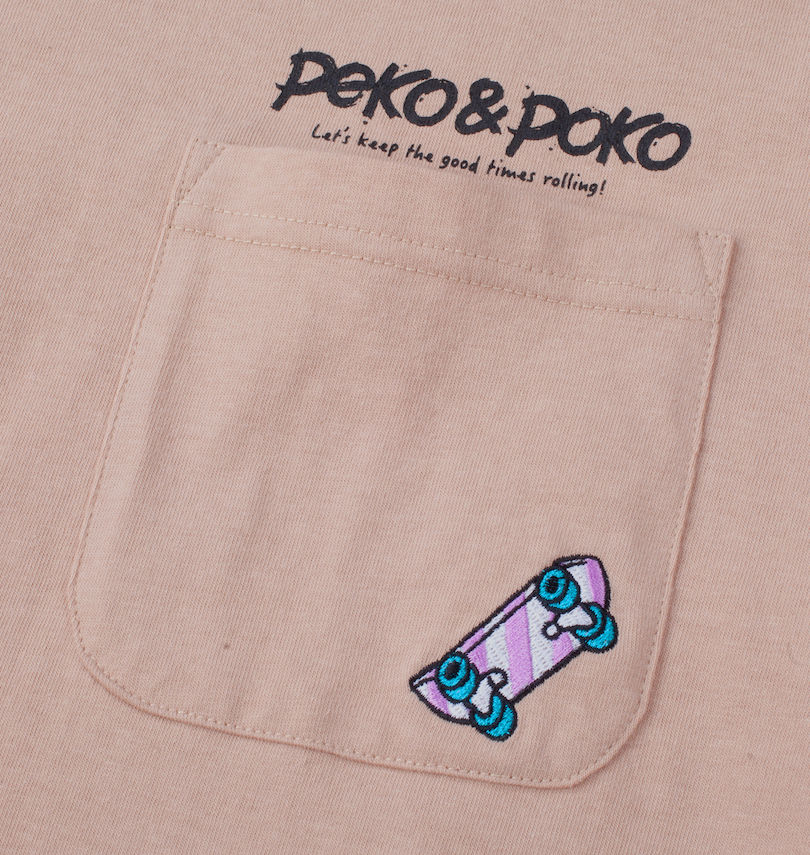 大きいサイズ メンズ PeKo&PoKo (ペコ アンド ポコ) 半袖Tシャツ
                        胸ポケット