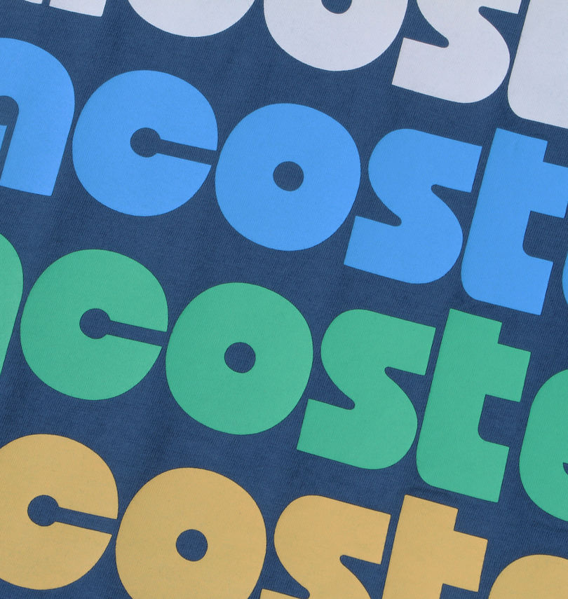 大きいサイズ メンズ LACOSTE (ラコステ) 半袖Tシャツ
                        バックプリント拡大