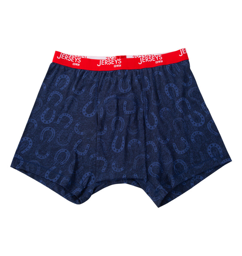 大きいサイズ メンズ EDWIN (エドウイン) JERSYSストレッチフライスプリントニットボクサーパンツ
                        