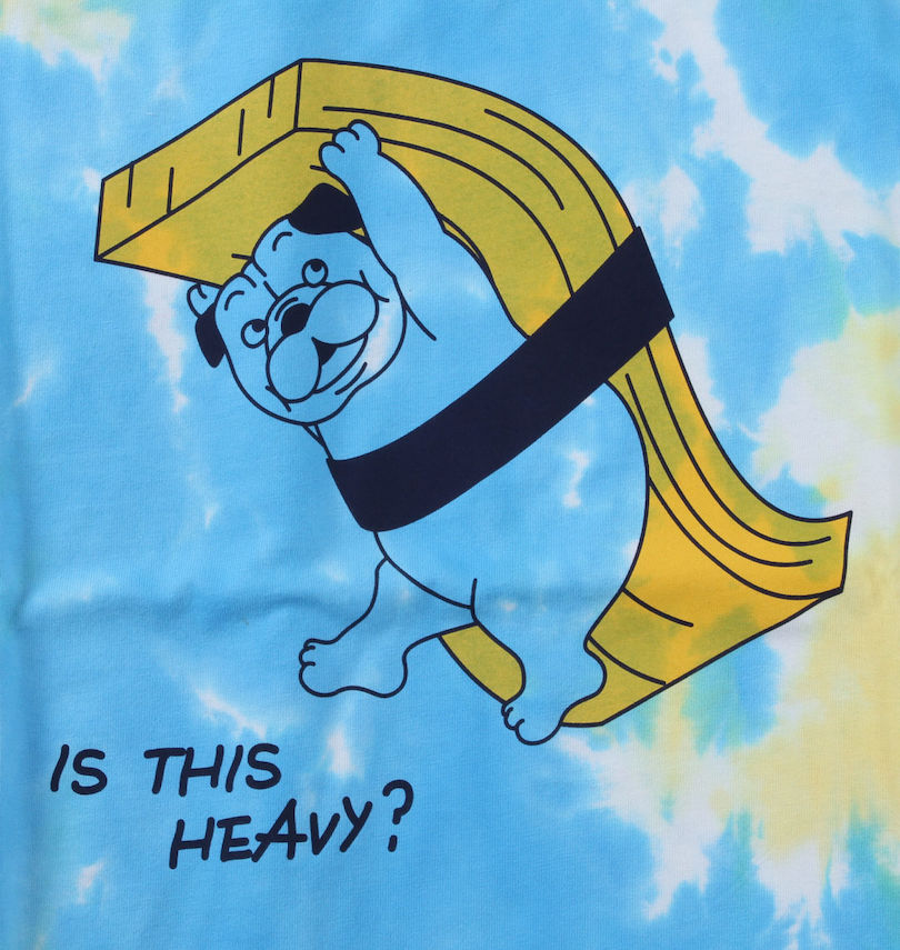 大きいサイズ メンズ HUMAROUS (ヒューマラス) PUG SUSHI Community半袖Tシャツ フロントプリント