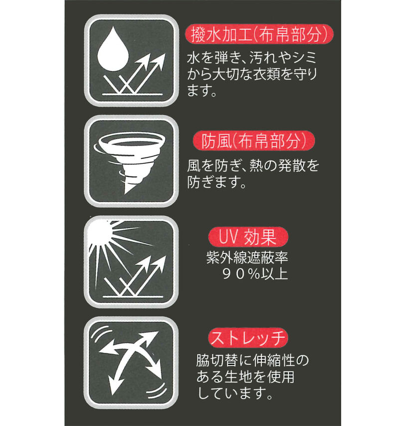 大きいサイズ メンズ EVERLAST (エバーラスト) 脇切替防風フードベスト
                        