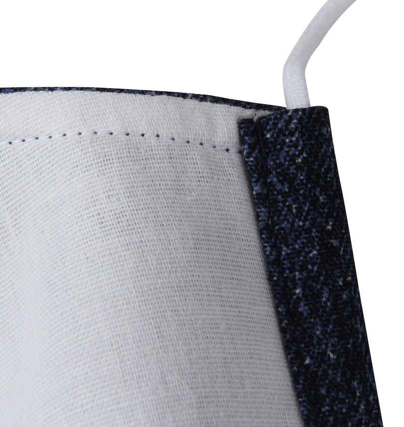 大きいサイズ メンズ  大きめ立体おしゃれ布マスク ゴム取替え可能