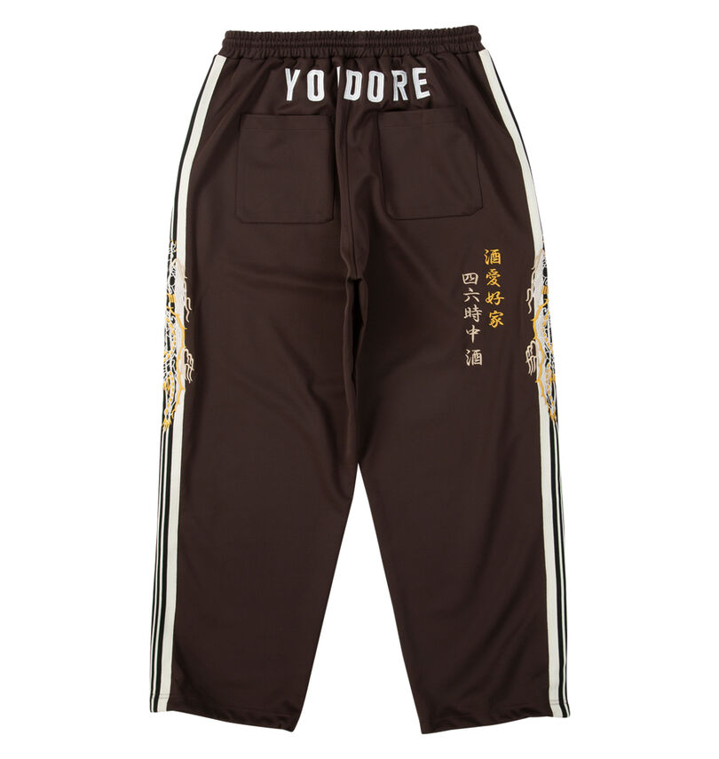 大きいサイズ メンズ YOIDORE (ヨイドレ) 酒愛好家トラックパンツ
バックスタイル