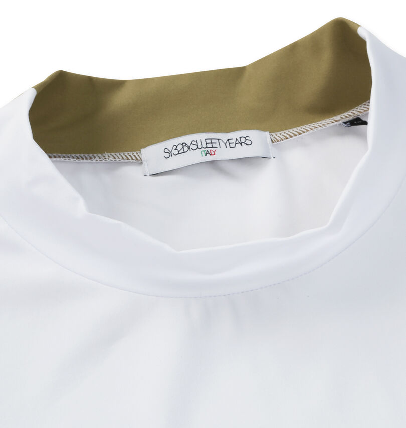 大きいサイズ メンズ SY32 by SWEET YEARS (エスワイサーティトゥバイスィートイヤーズゴルフ) ビッグロゴ半袖モックネックシャツ
                        