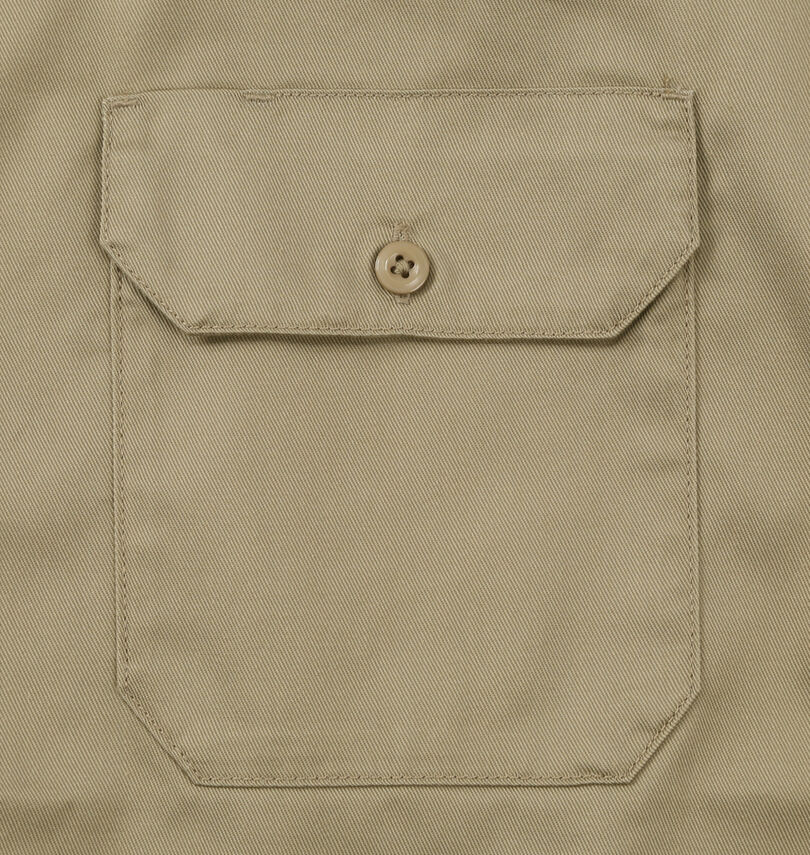 大きいサイズ メンズ DICKIES (ディッキーズ) 1574オリジナル半袖ワークシャツ
                        胸ポケット