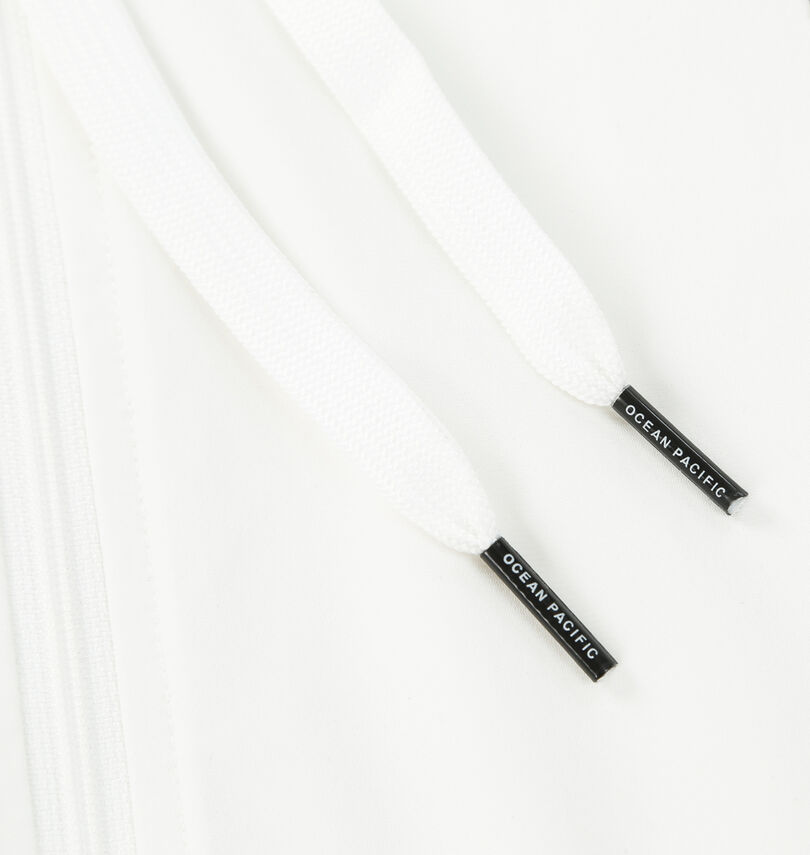 大きいサイズ メンズ OCEAN PACIFIC (オーシャンパシフィック) 接触冷感ストレッチUV長袖フルジップパーカー
                        フード調節ひも