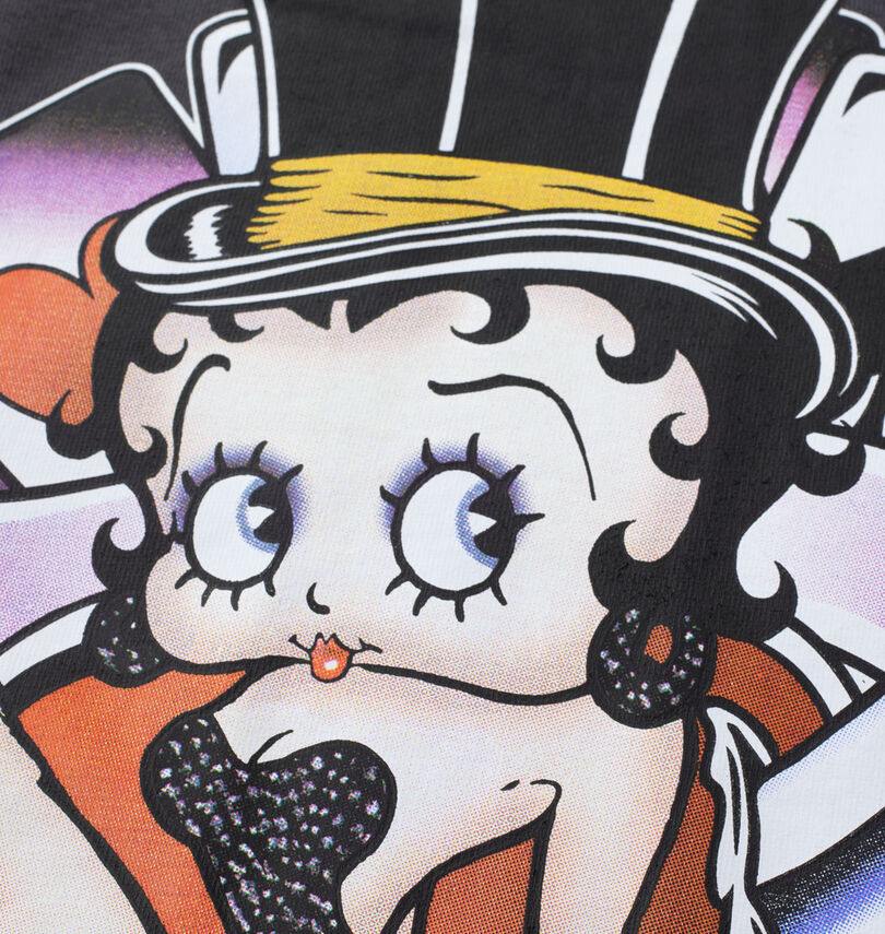 大きいサイズ メンズ BETTY BOOP (ベティ ブープ) 半袖Tシャツ
                        バックプリント拡大