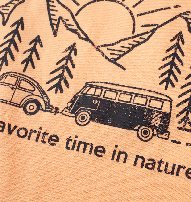 大きいサイズ メンズ VOLKSWAGEN (フォルクスワーゲン) 天竺半袖Tシャツ
プリント