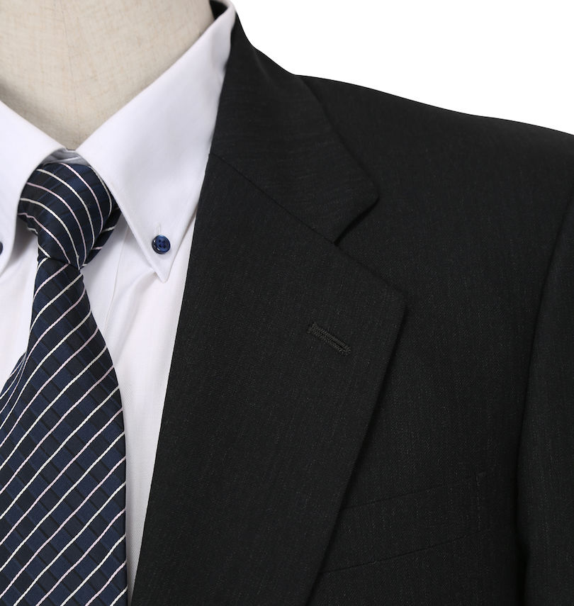 大きいサイズ メンズ  シングル2ツ釦スーツ フラワーホール