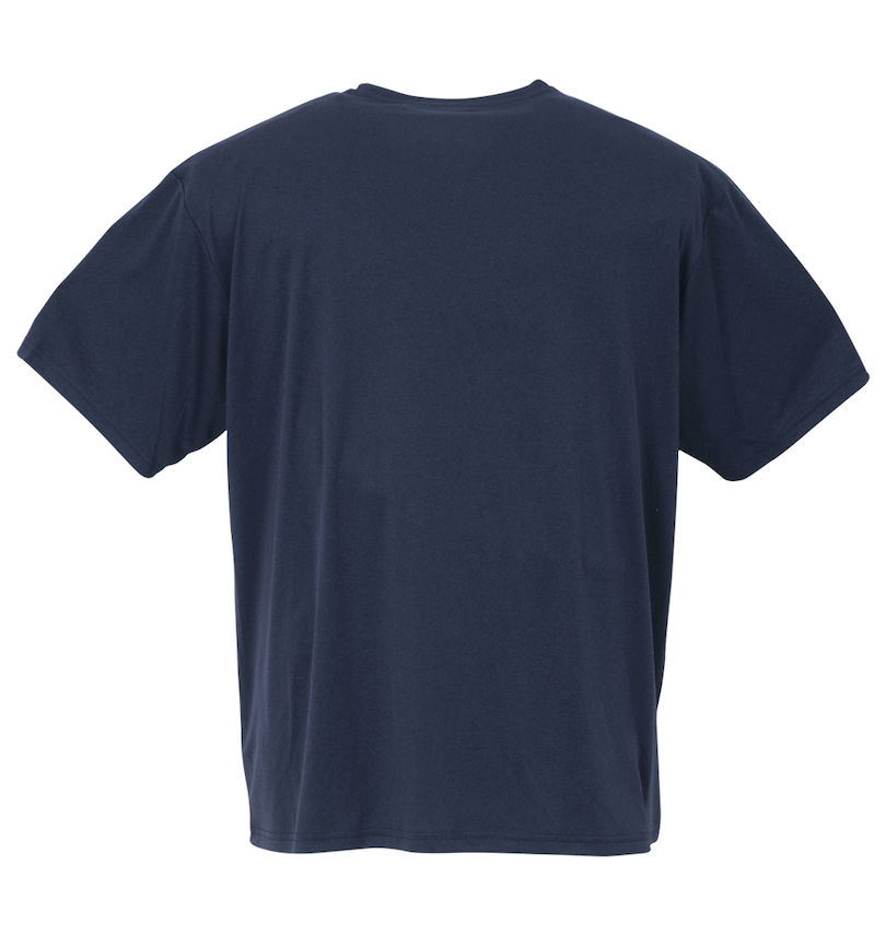 大きいサイズ メンズ LE COQ SPORTIF (ルコックスポルティフ) 杢スムースグラフィックプラクティス半袖Tシャツ バックスタイル