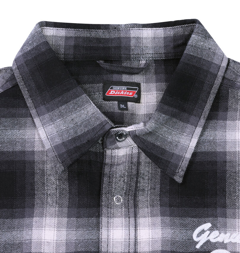 大きいサイズ メンズ GENUINE DICKIES (ジェニュインディッキーズ) チェック長袖シャツ
                        