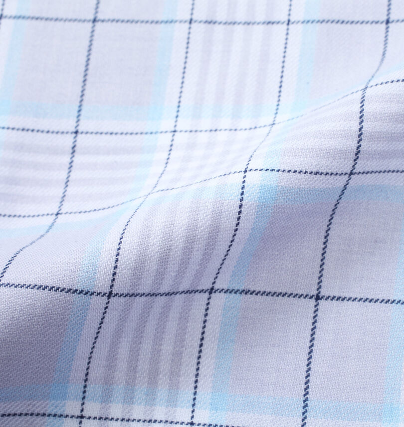 大きいサイズ メンズ marie claire homme (マリクレールオム) ツイルチェック長袖パジャマ
                        生地拡大